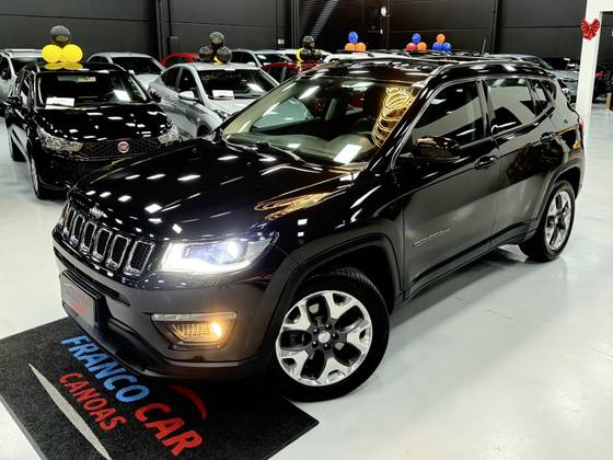JEEP COMPASS 2.0 16V FLEX LONGITUDE AUTOMÁTICO JEEP COMPASS 2.0 16V FLEX LONGITUDE AUTOMÁTICO
